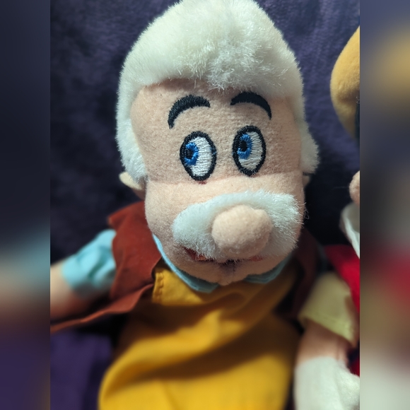 Vintage 1999 Disney Pinocchio Bean Bag plush set of 3. - Picture 13 of 13